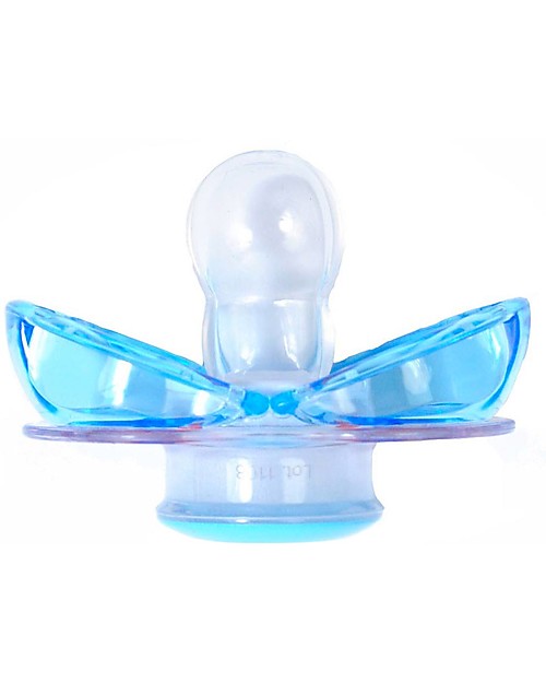 RaZbaby Keep-it-Kleen Pink Butterfly Pacifier/Soother (Hygienic & Safe) Dummies & Soothers