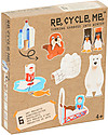 Re-Cycle-Me Sustainable Toy Set Winter - Turn garbage into art! Creative Toys
