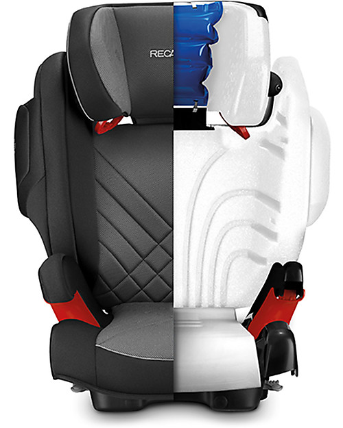 Recaro Monza Nova 2 Seatfix Car Seat, Groups 2-3, (15-36 kg) - Aluminium Grey Car Seats Group 2/3