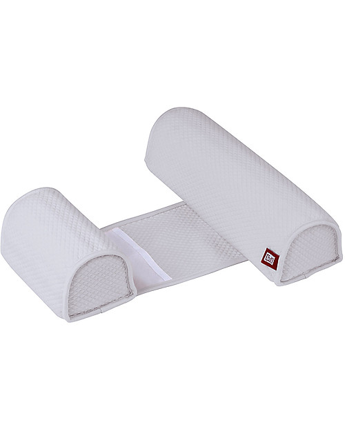 Red Castle Bébécal™ Safety Pillow - Fleur de Coton - Pearl Grey - for your Baby Safety Sleep Positioners