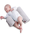 Red Castle Bébécal™ Safety Pillow - Fleur de Coton - Pearl Grey - for your Baby Safety Sleep Positioners