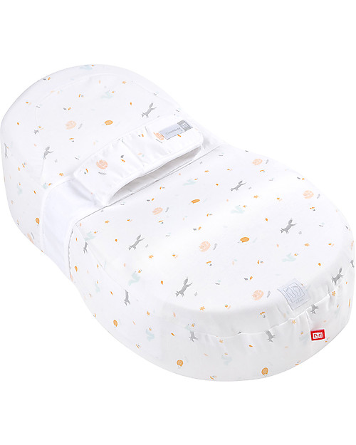 Red Castle Cocoonababy® Ergonomic Cocoon - Happy Fox - Helps the Newborn Adapt to Life Baby Nest