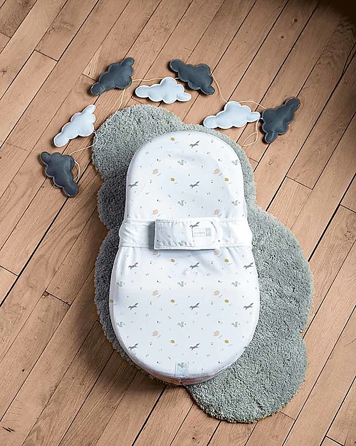 Red Castle Cocoonababy® Ergonomic Cocoon - Happy Fox - Helps the Newborn Adapt to Life Baby Nest