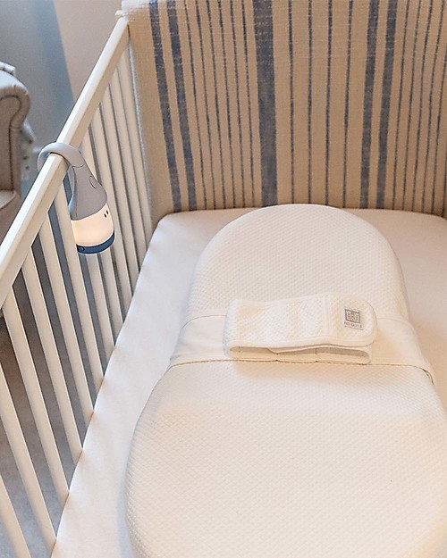 Red Castle Fitted Sheet for Cocoonababy® Ergonomic Cocoon - Fleur de Coton - Pearl Grey - Very soft French Fabric Baby Nest