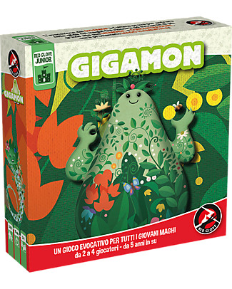 Red Glove Gigamon Game - Play with natural elements! Board Games