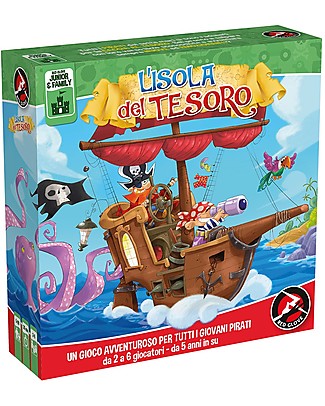 Red Glove Treasure Island Game - Be a pirate and challenge your friends! Board Games