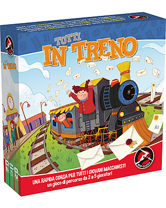 Red Glove Tutti in Treno - Throw the Dice to be the Fastest Board Games