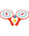 Rex London 2 in 1 Playset Tennis with Catch Ball - Retro style super fun games Outdoor Games and Toys_