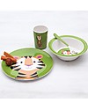Rex London Baby Plate, Tiger - Free from BPA, PVC, phthalates and lead! Bowls & Plates