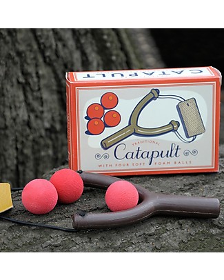 Rex London Catapult Toy with 4 Foam Balls Traditional Toys