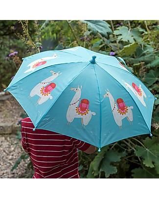 Rex London Children’s Umbrella, Dolly Lama - Sturdy and Safe! Umbrellas