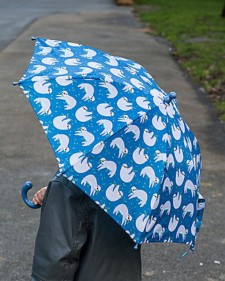 Rex London Children’s Umbrella, Sidney Sloth - Sturdy and Safe! Umbrellas