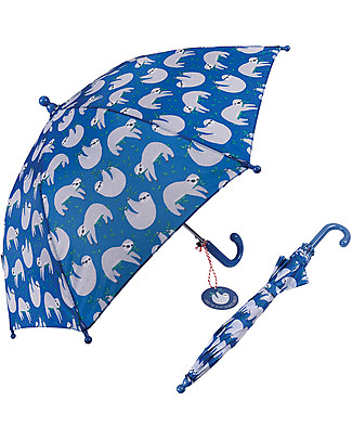 Rex London Children’s Umbrella, Sidney Sloth - Sturdy and Safe! Umbrellas