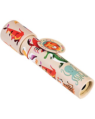 Rex London Colorful Creatures Kaleidoscope, Wonderful Shapes Inside! STEM toys