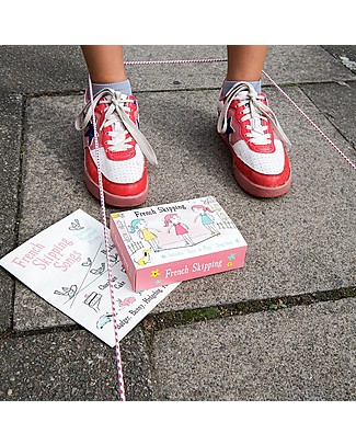 Rex London French Skipping Set - Includes elastic rope and songs’ booklet Outdoor Games & Toys