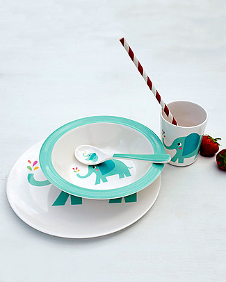 Rex London Kids Beaker, Elvis the Elephant - Free from BPA, PVC, phthalates and lead! Cups & Beakers