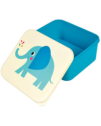 Rex London Lunch Box, Elvis the Elephant - BPA free! Snack and Formula Containers