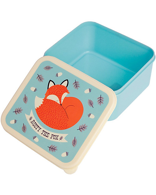 Rex London Lunch Box, Rusty the Fox - BPA free! Thermal Containers