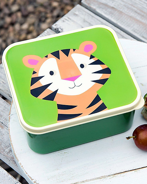 Rex London Lunch Box, Tiger - BPA free! Thermal Containers