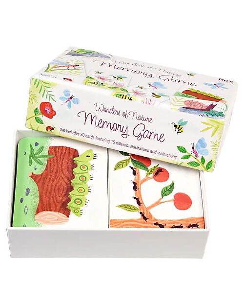 Rex London Memory Game - 30 Pieces - Wonders of Nature Memory Games