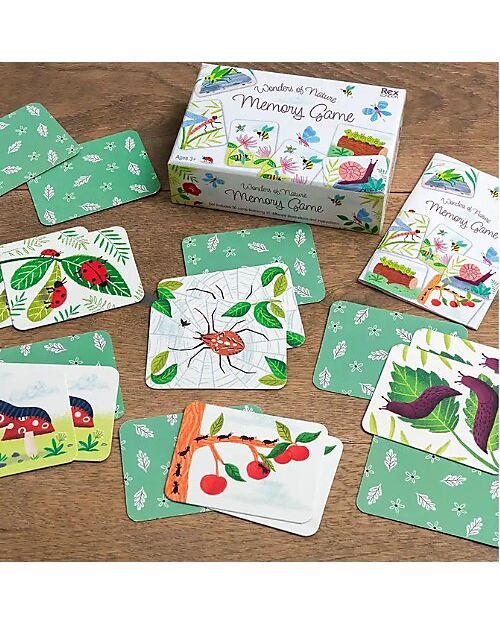 Rex London Memory Game - 30 Pieces - Wonders of Nature Memory Games