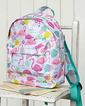 Rex London Mini Backpack 28 x 21 x 10 cm, Flamingo Bay - Perfect for pre-schoolers! null