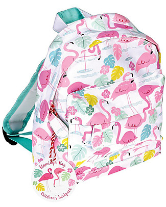 Rex London Mini Backpack 28 x 21 x 10 cm, Flamingo Bay - Perfect for pre-schoolers! Small Backpacks
