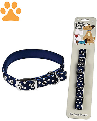 Rex London Polka Dots Dog Collar - Large Pet Accessories