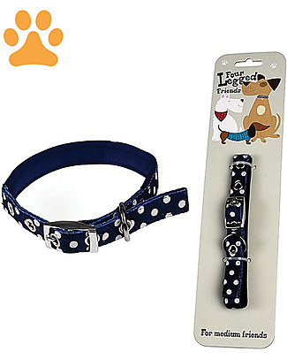 Rex London Polka Dots Dog Collar - Medium Pet Accessories