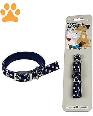 Rex London Polka Dots Dog Collar - Small Pet Accessories