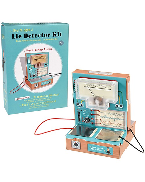 Rex London Secret Agent Lie Detector Kit - Try your hands at electronics and test family and friends Art & Craft Kits