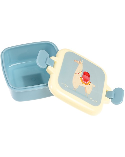 Rex London Snack Pot, Llama 9x7x3.9 cm - BPA free! Thermal Containers