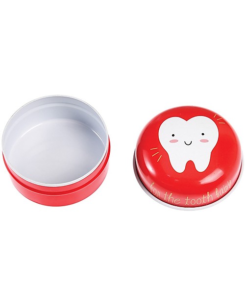 Rex London Tooth Fairy Tin, Red Baby's First Albums