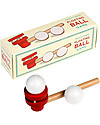 Rex London Traditional Floating Ball Game - Wooden pipe with 2 balls! Traditional Toys