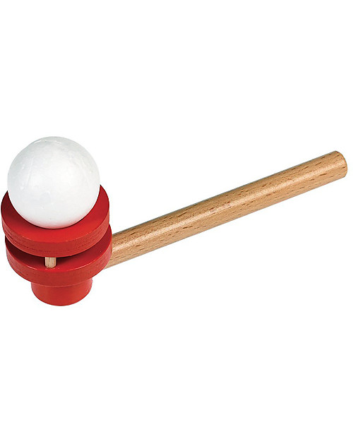 Rex London Traditional Floating Ball Game - Wooden pipe with 2 balls! Traditional Toys