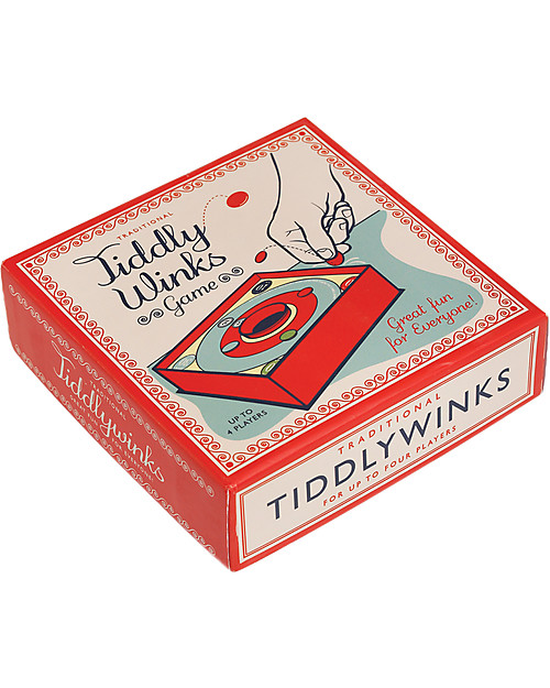Rex London Traditional Tiddly Winks Game - Up to 4 players! Board Games