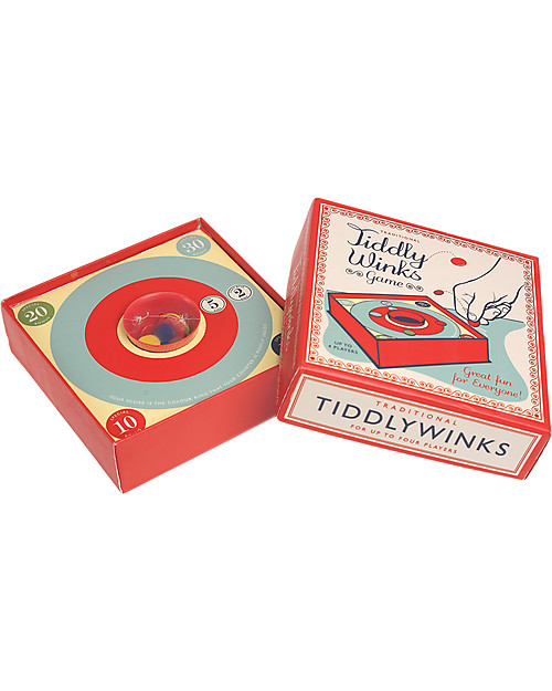 Rex London Traditional Tiddly Winks Game - Up to 4 players! Board Games