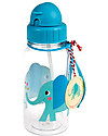 Rex London Water Bottle 500 ml, Elvis the Elephant - BPA-free! Non-Thermal Water Bottles