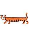 Rex London Wooden Ruler 15 cm, Tiger - Great gift idea for school! Draw And Color
