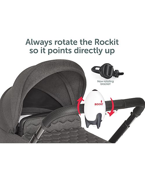 Rockit New Rotating Bracket for RockIt Rocker Baby Monitor