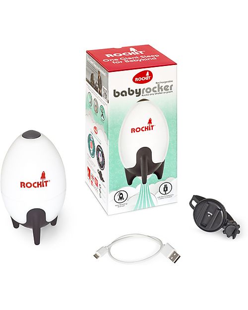 Rockit Portable Baby Rocker - Rechargeable Version - For Pram and Stroller Accessories