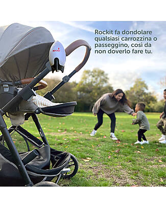Rockit Portable Baby Rocker - Rechargeable Version - For Pram and Stroller Accessories