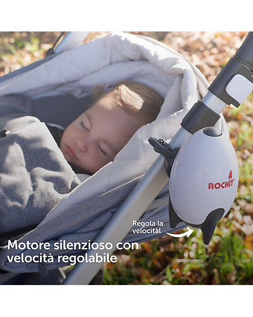 Rockit Portable Baby Rocker - Rechargeable Version - For Pram and Stroller Accessories