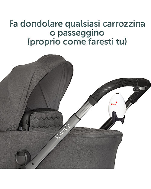 Rockit Portable Baby Rocker - Rechargeable Version - For Pram and Stroller Accessories
