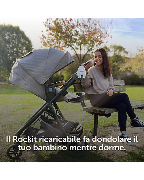 Rockit Portable Baby Rocker - Rechargeable Version - For Pram and Stroller Accessories