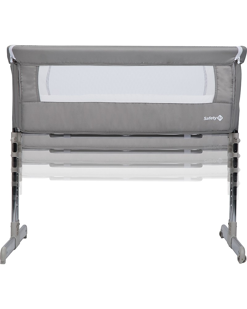 Safety 1st Calidoo Next To Me Bed Warm Grey Unisex Bambini