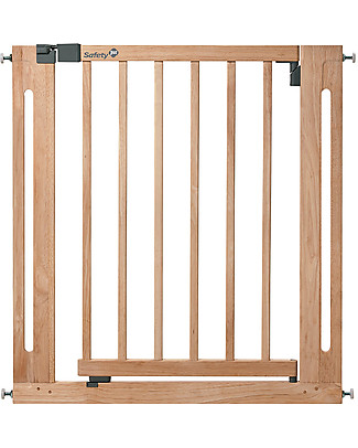 Safety 1st Easy Close 73-80 cm Wooden Baby Gate - Extensible up to 112 cm with separate kit! Safety Gates