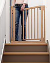 Safety 1st Easy Close 73-80 cm Wooden Baby Gate - Extensible up to 112 cm with separate kit! Safety Gates