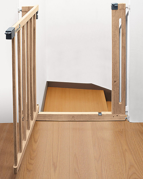 Safety 1st Easy Close 73-80 cm Wooden Baby Gate - Extensible up to 112 cm with separate kit! Safety Gates