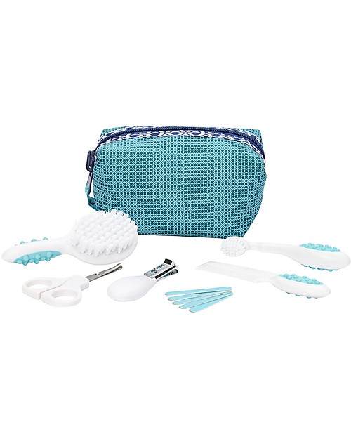 Safety 1st Essential Baby Grooming Kit - 6 Accessories in a Travel Pochette Kit Toilette Baby